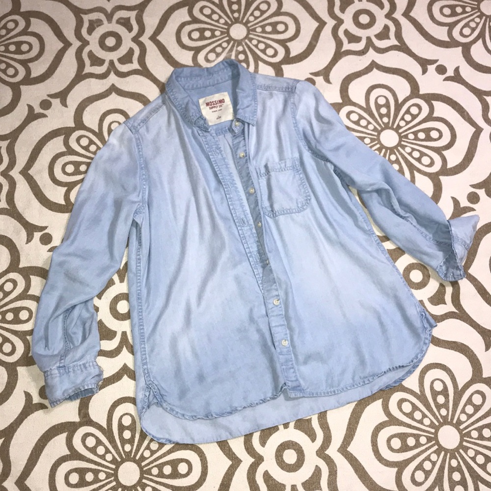 Jean button up